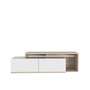 Hanah Home Nexera - Cordoba Soporte de TV Córdoba y Blanco